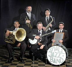 small jazz band